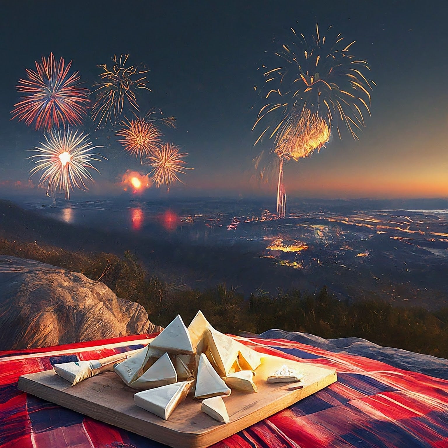 Freeze Dried Ice Cream is the Best Treat for the Firework Show!